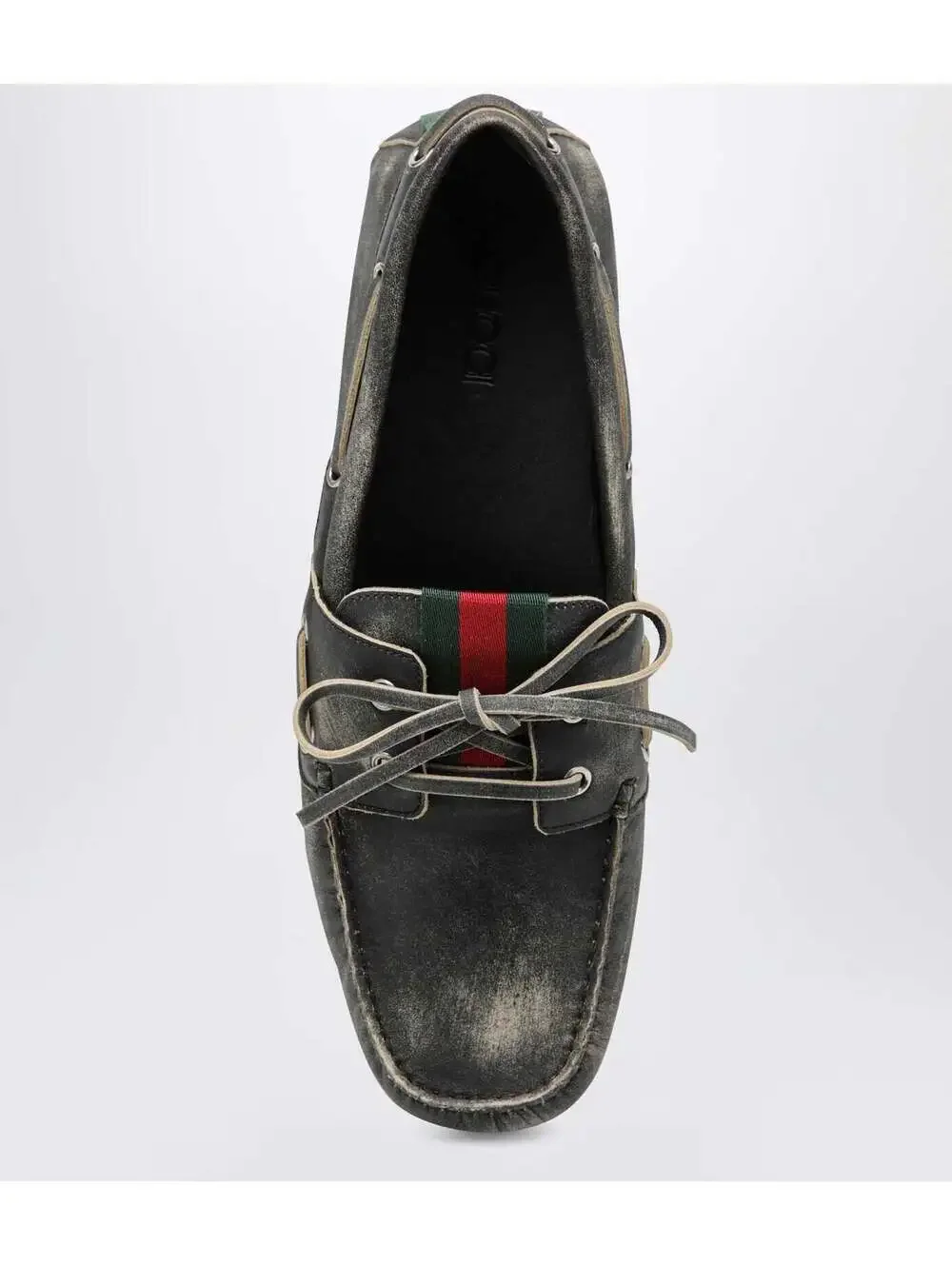 Gucci Wash Effect Boat Shoe (120)(PLEASE REQUEST YOUR SIZE BEFORE PURCHASING)